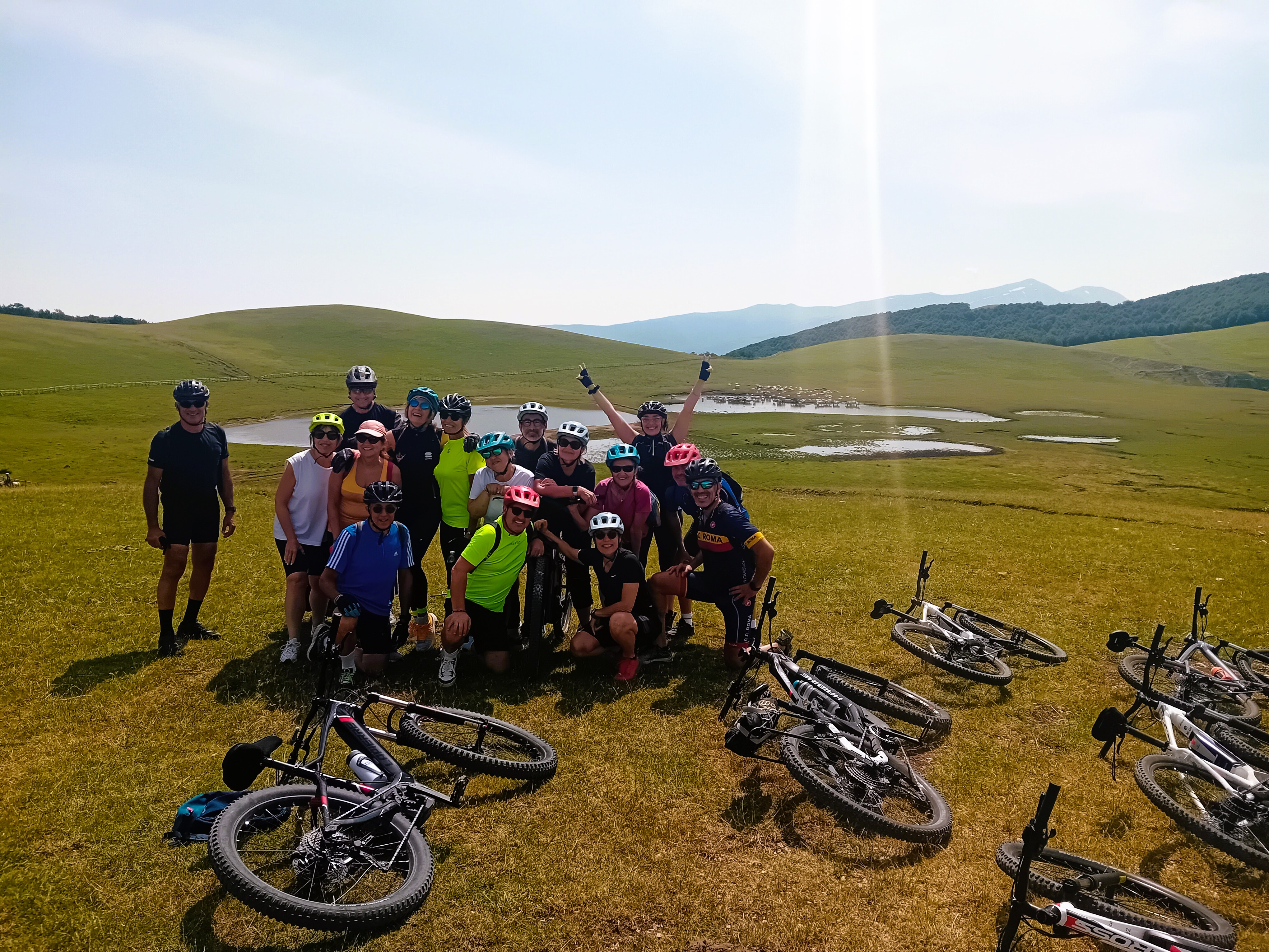 Cicloturistica da Castelluccio ai Laghetti dei Pantani
