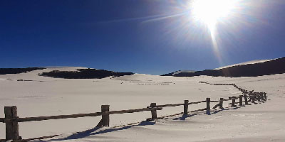 Ciaspolata ai Laghetti dei Pantani di Accumuli